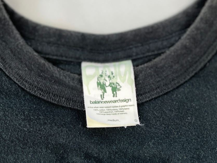 Balanceweardesign Print Tee BLACK