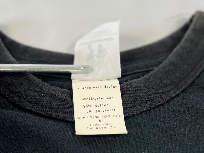 Balanceweardesign Print Tee BLACK