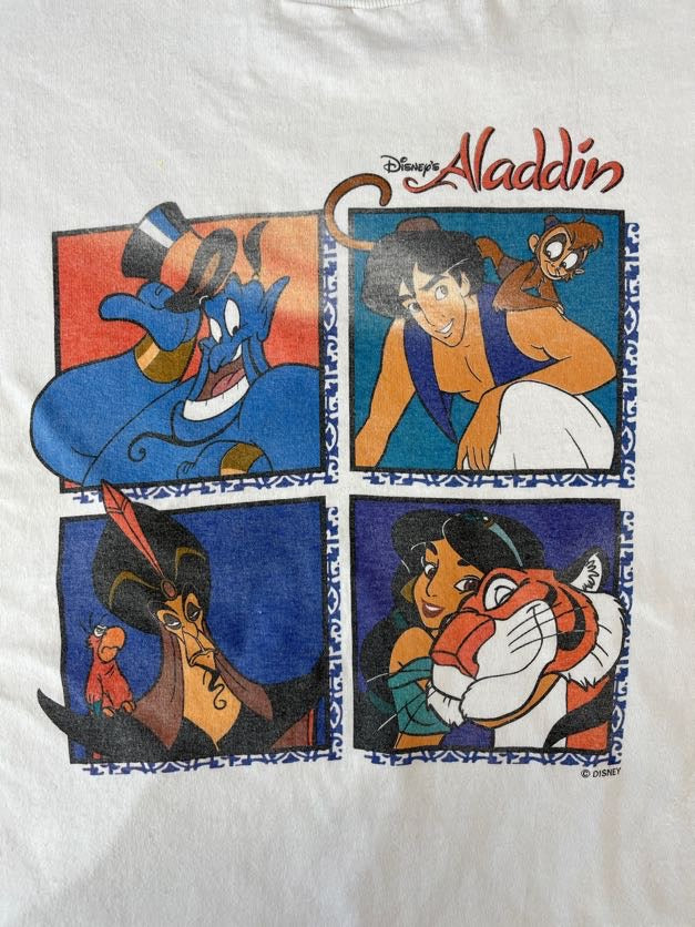 DISNEY VINTAGE ALADDIN TEE WHITE Tee