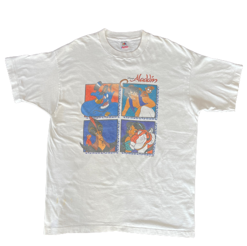 DISNEY VINTAGE ALADDIN TEE WHITE Tee