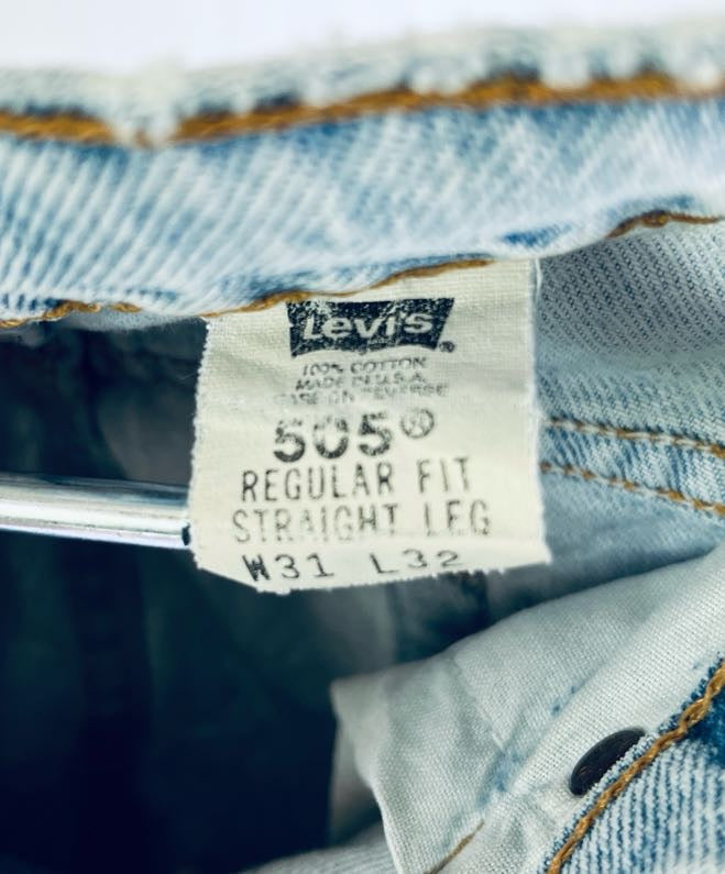 Levis505 Regular w31