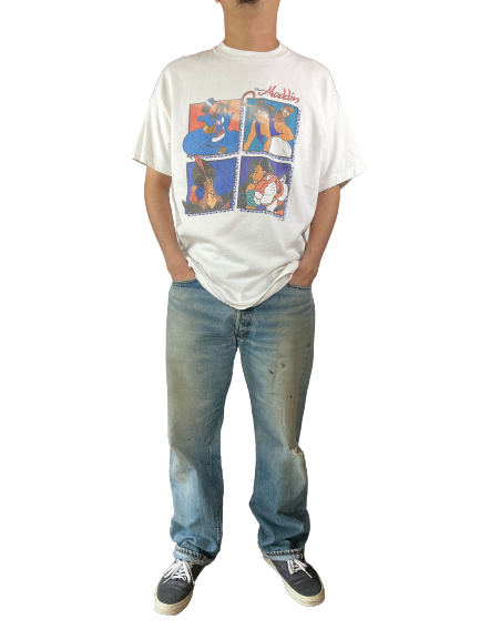 DISNEY VINTAGE ALADDIN TEE WHITE Tee